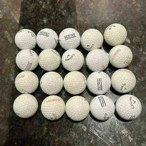 Callaway practice balls, lot of 20, excellent condition.